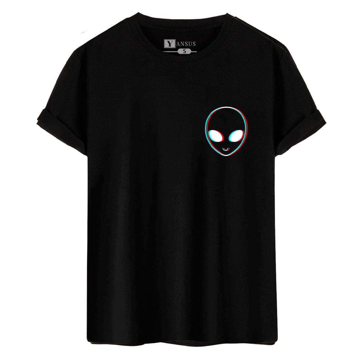 YANSUS - Polo Hombre Yansus Negro Ovni