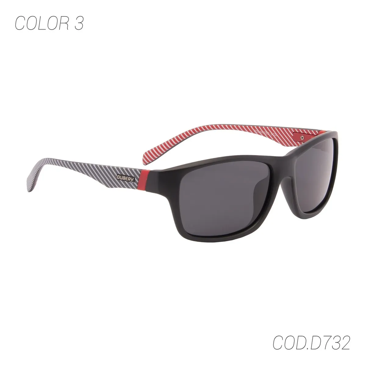 DUBERY - LENTES DE SOL POLARIZADOS UNISEX D732 DUBERY