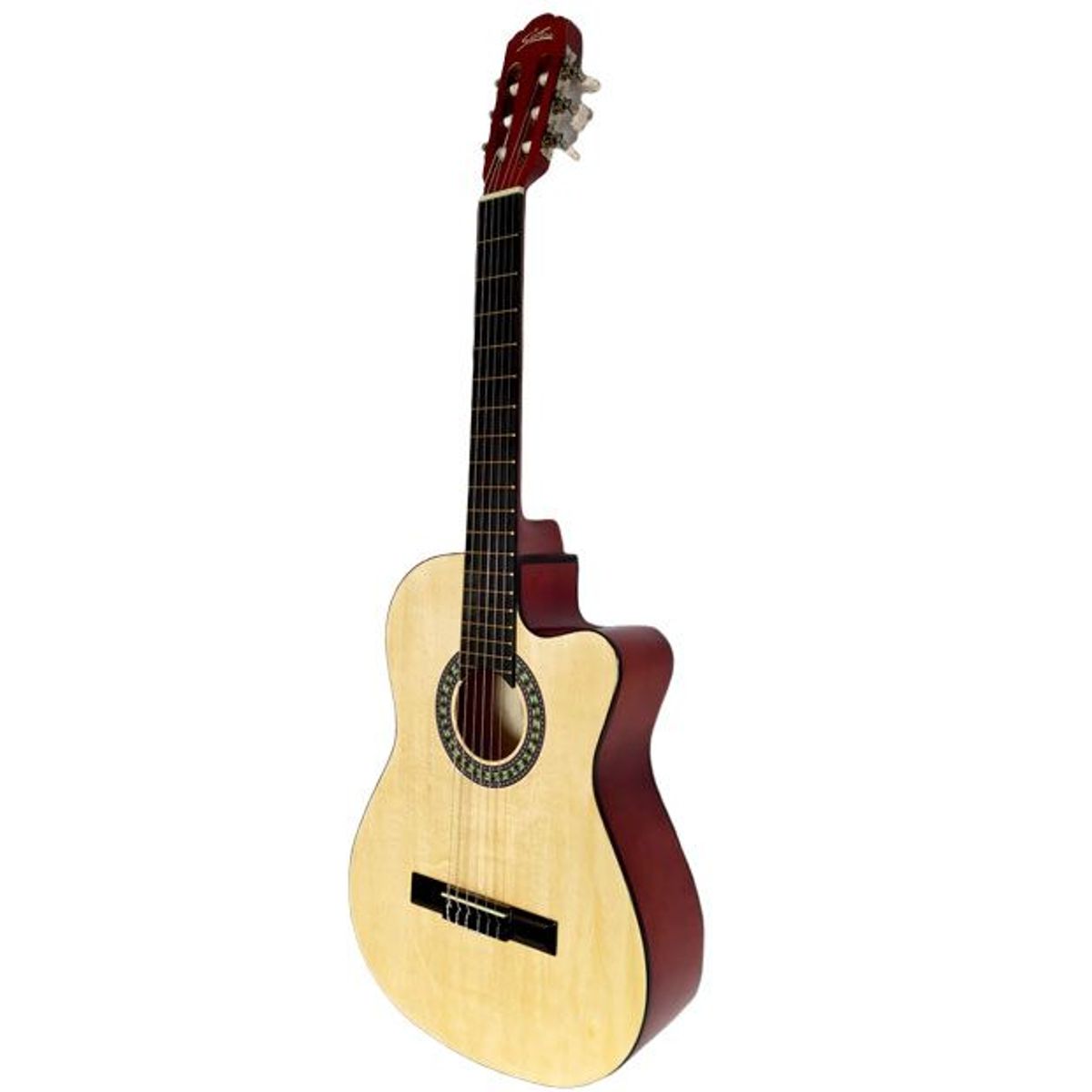 STARSUN - Guitarra Acústica Starsun Nylon Mastil Reforzado - Natural.