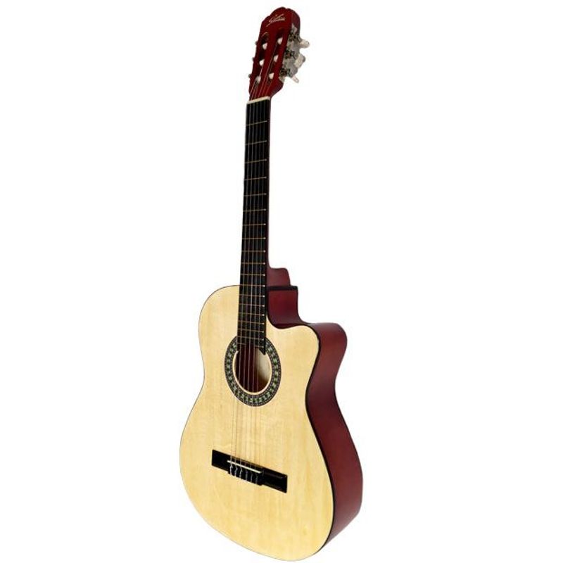 STARSUN - Guitarra Acústica Starsun Nylon Mastil Reforzado - Natural.