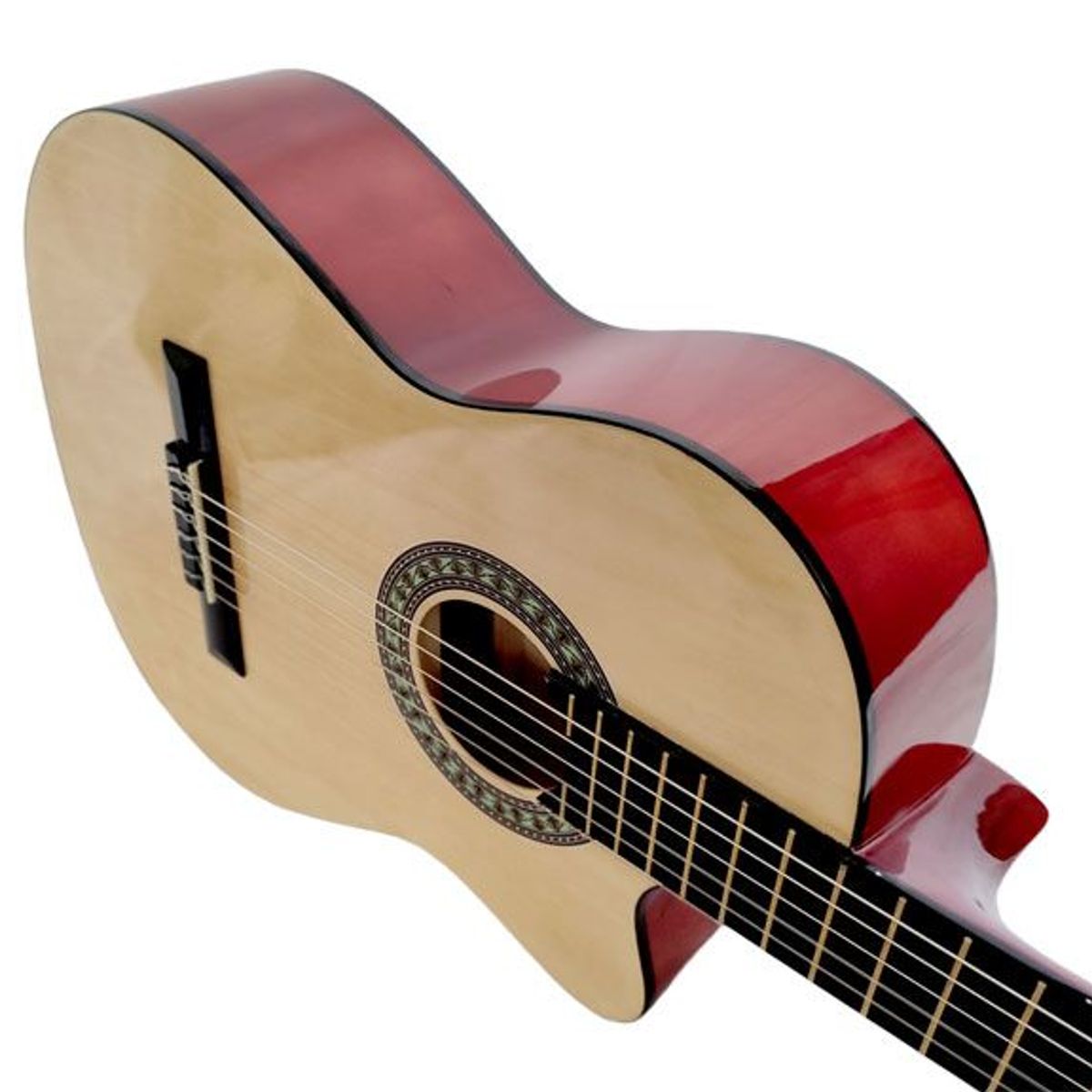 STARSUN - Guitarra Acústica Starsun Nylon Mastil Reforzado - Natural.