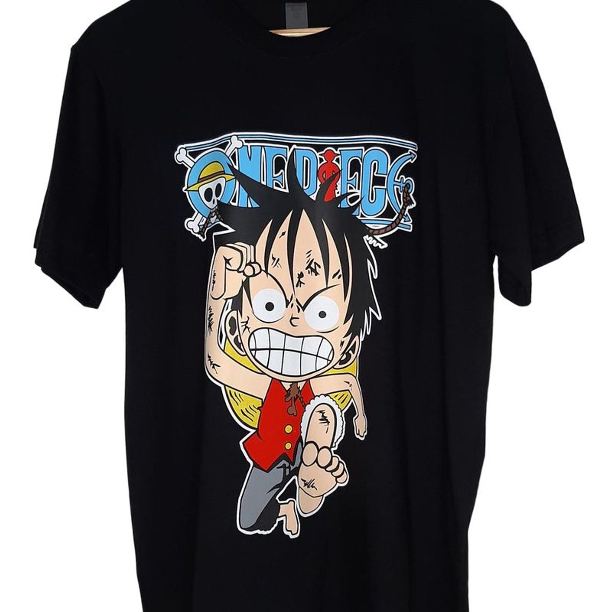 FODAGO - Polo Hombre Otaku Manga Corta - Negro.