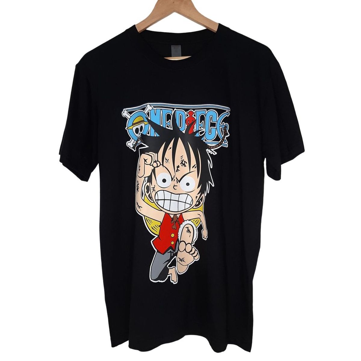 FODAGO - Polo Hombre Otaku Manga Corta - Negro.