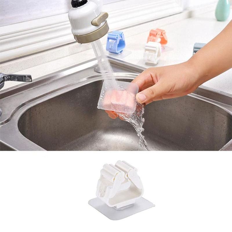 TODO FIT - Organizador Múltiple Colgador Gancho sujetador de Escoba Blanco