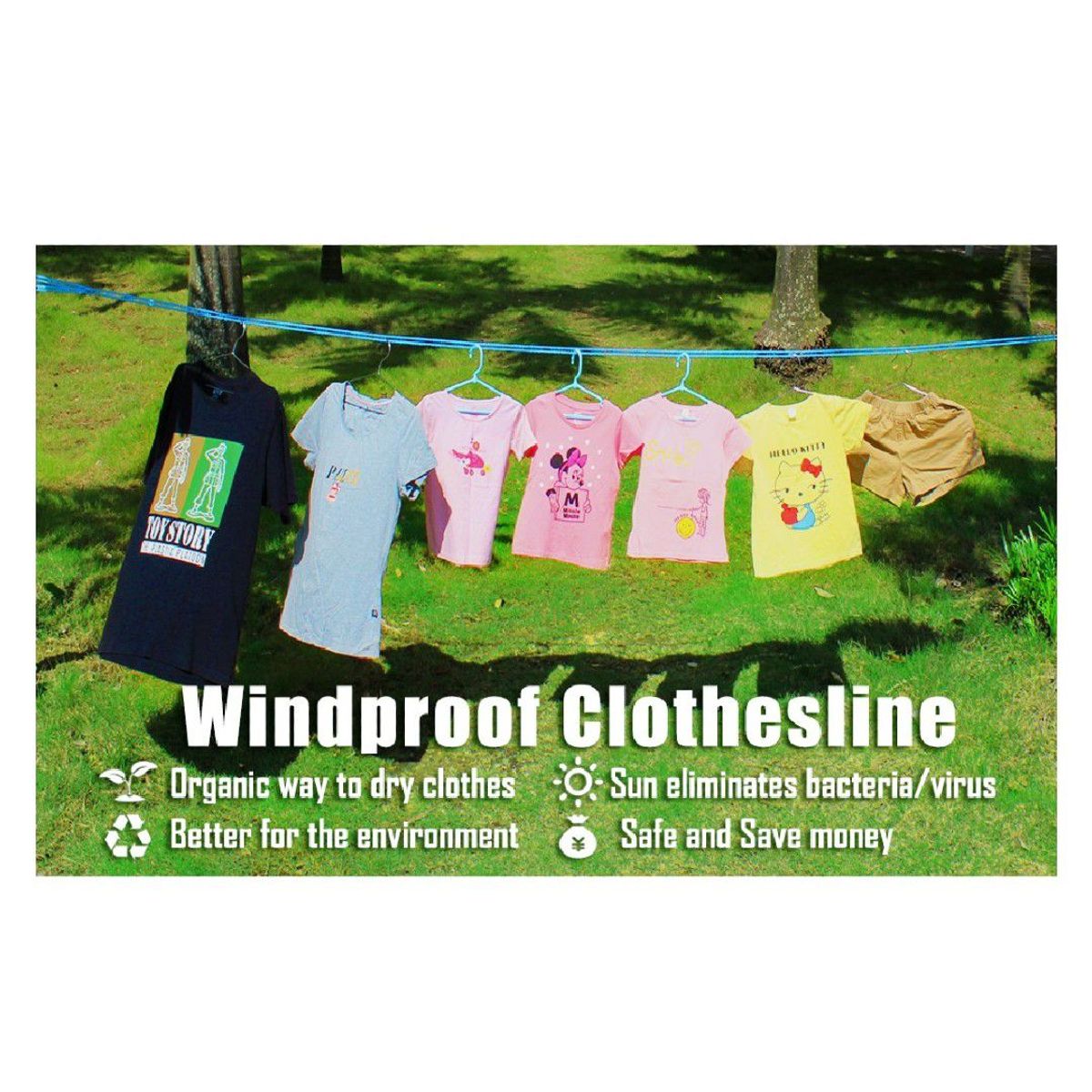 TODO FIT - CORDEL PARA TENDER ROPA ROJO