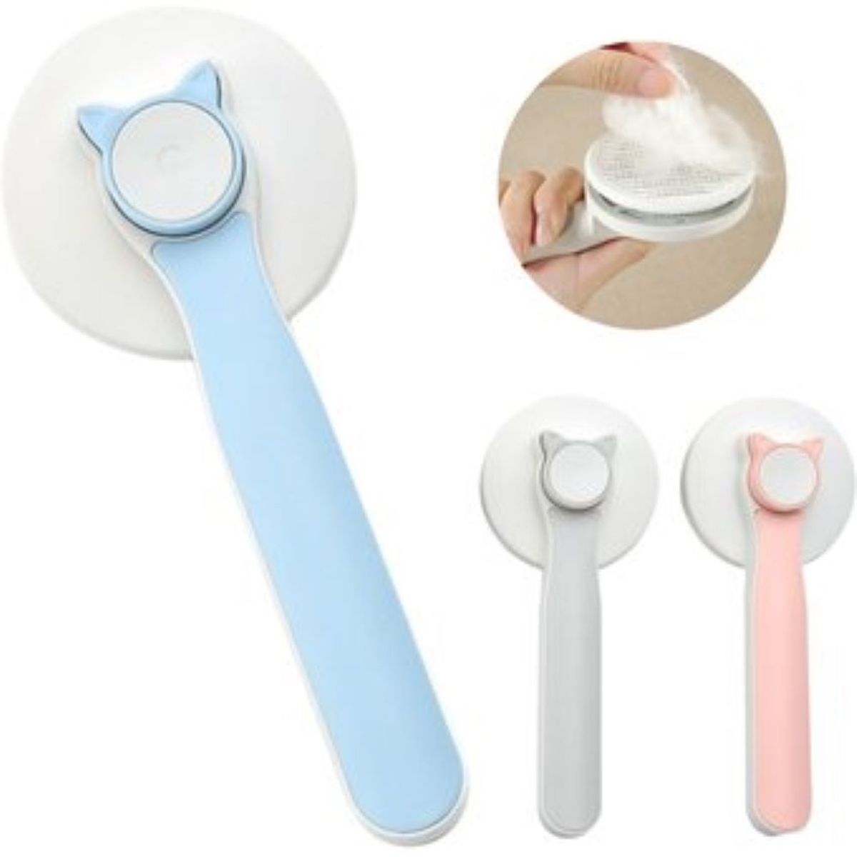 GENERICO - Peine para mascotas Con Botón Expulsador