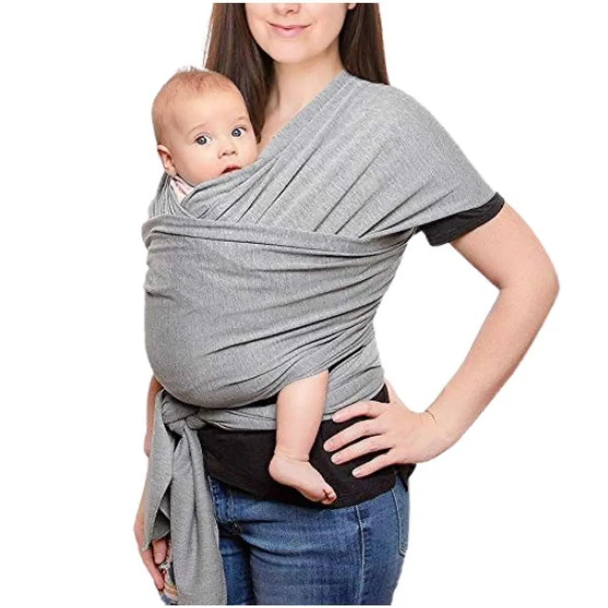 AIMAMA - Fular Gris para Bebe