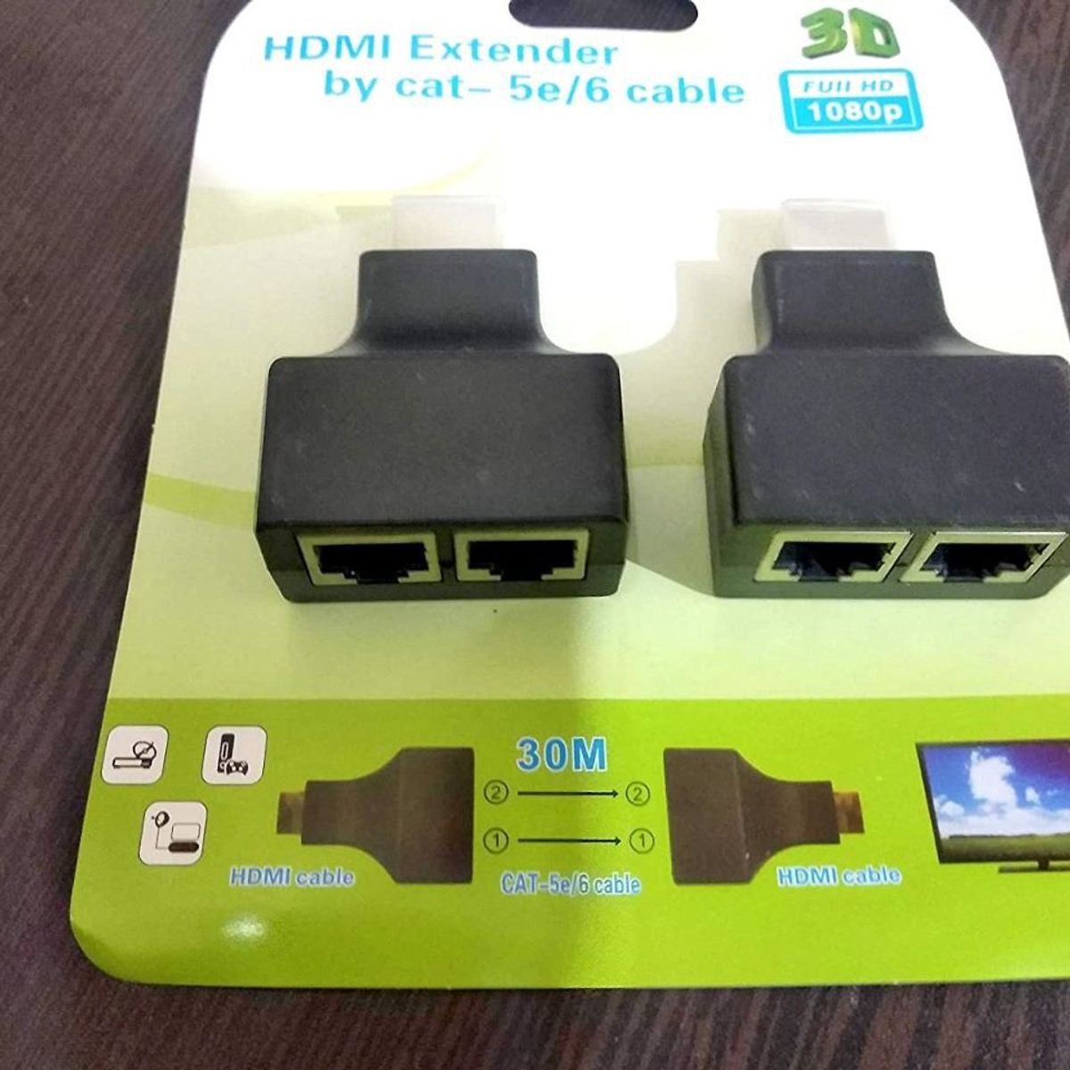 OEM - EXTENSOR DE CABLE HDMI HASTA 30METROS