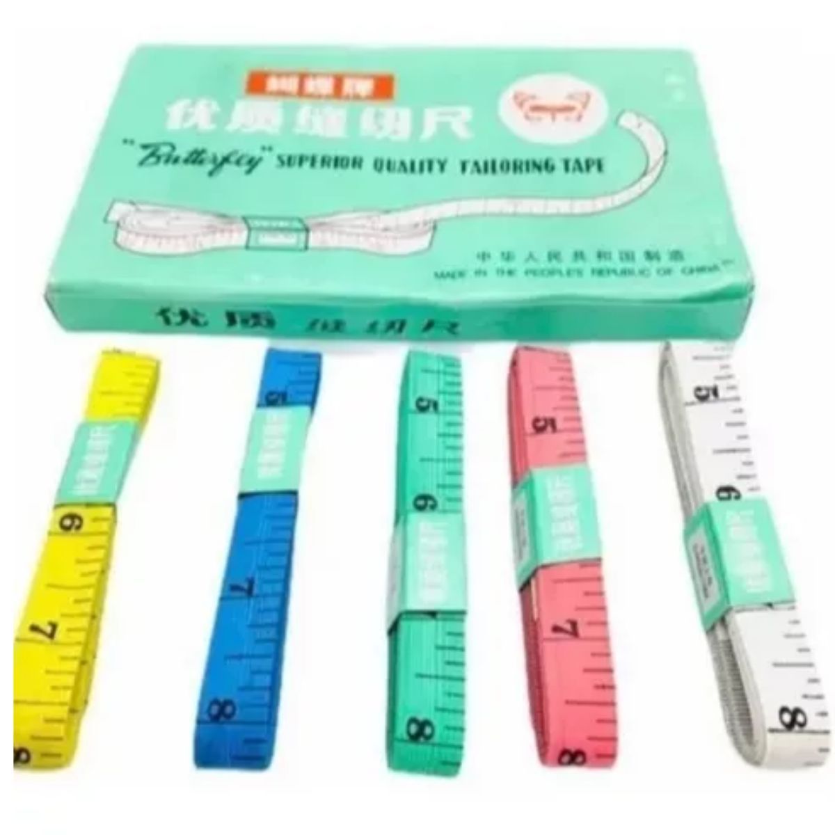 GENERICO - Cinta Metrica por 12 Piezas de 150cm 60 Pulgada para Costura