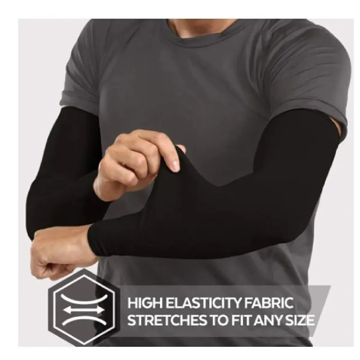 TODO FIT - Mangas Protectoras de Brazo Compresión Secado Rápido