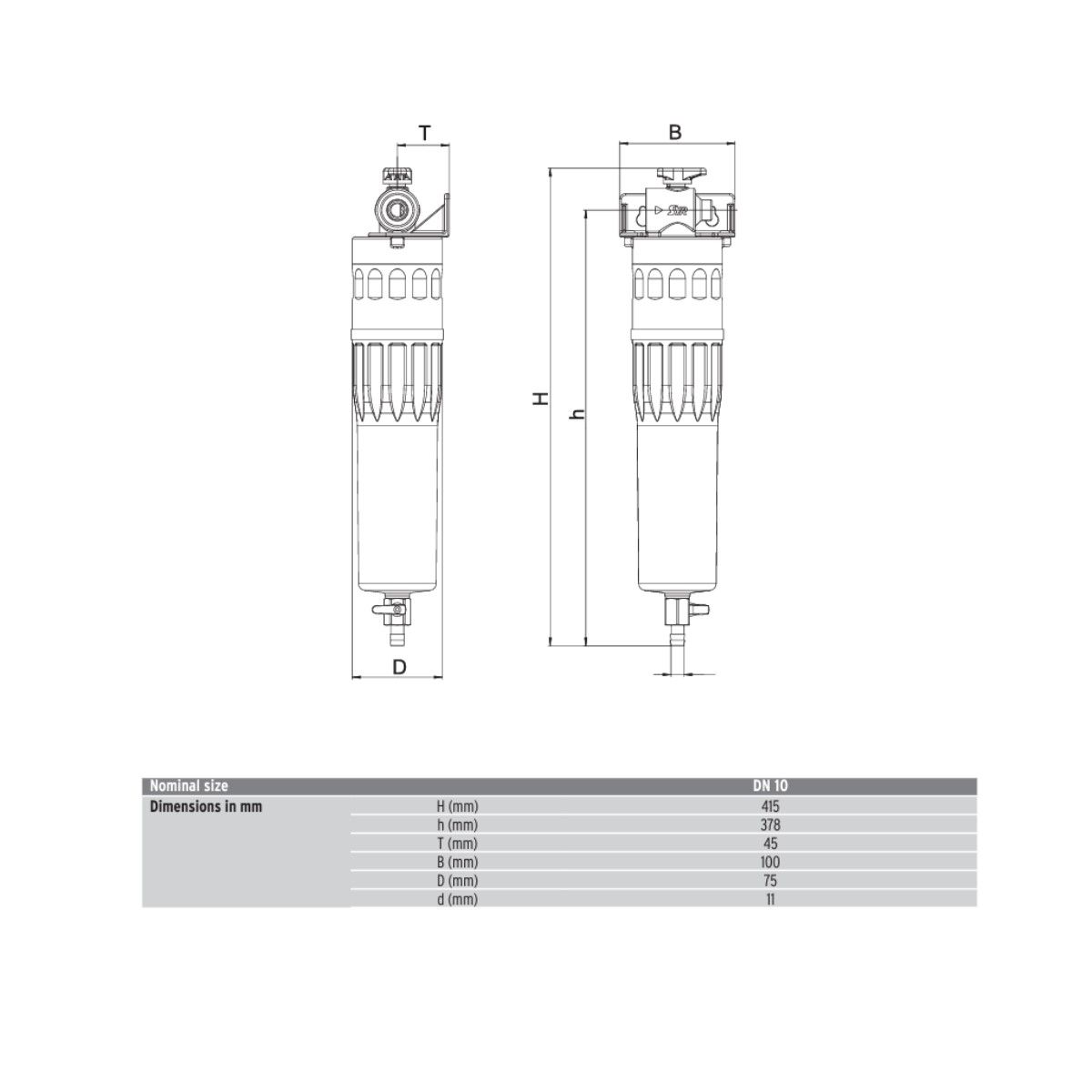 SYR - Filtro Purificador de agua potable Pou Smart marca SYR
