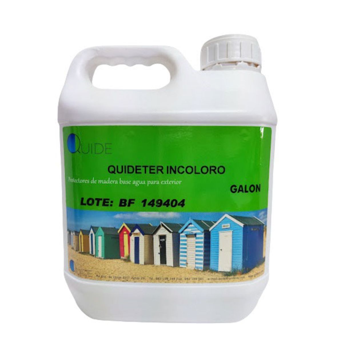 DEVA - PROTECTOR DE MADERA BASE AGUA PARA EXTERIOR QUIDETER DEVA – 3.785 L.