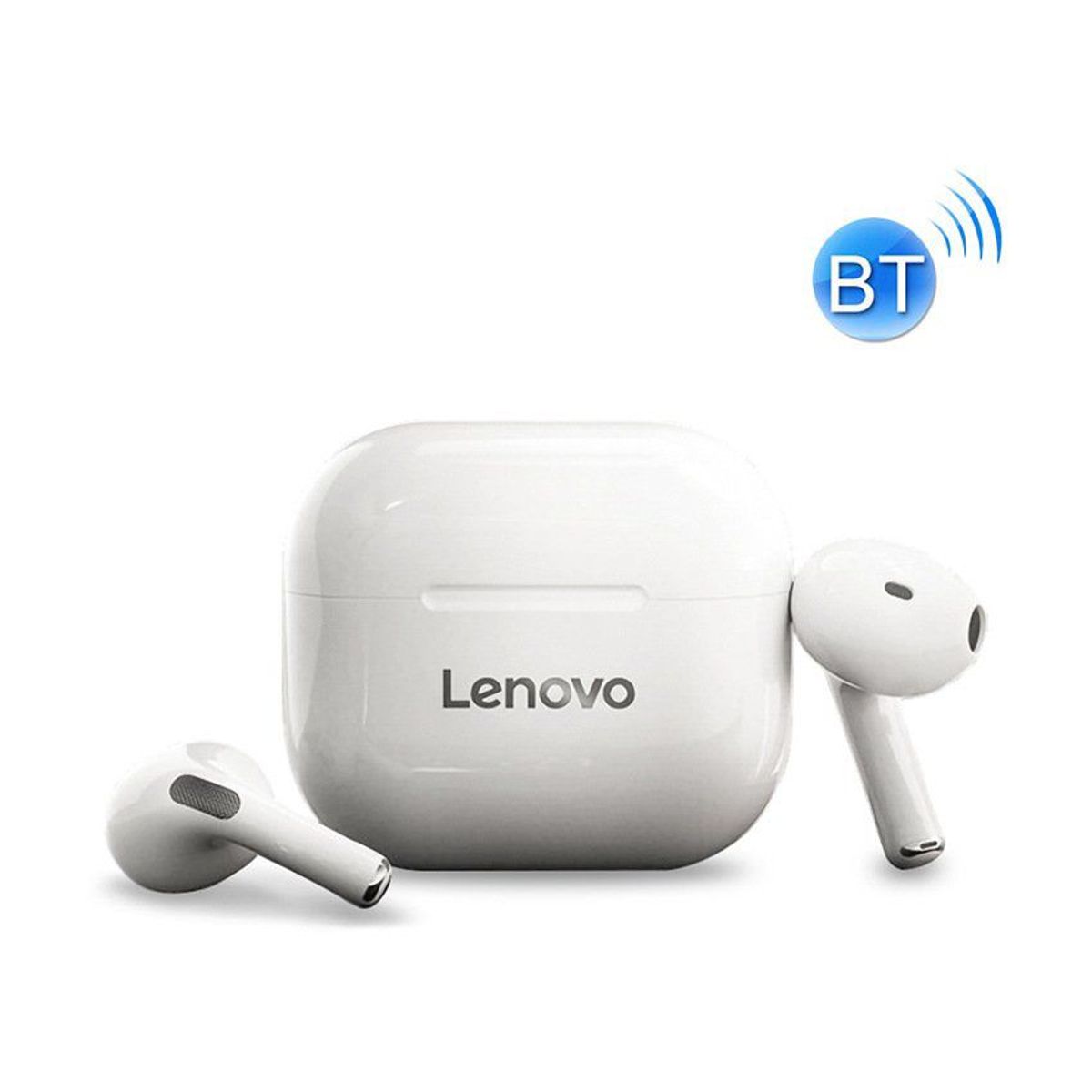 VATYERTY - Audífonos bluetooth lenovo lp40 tws blanco inalámbricos