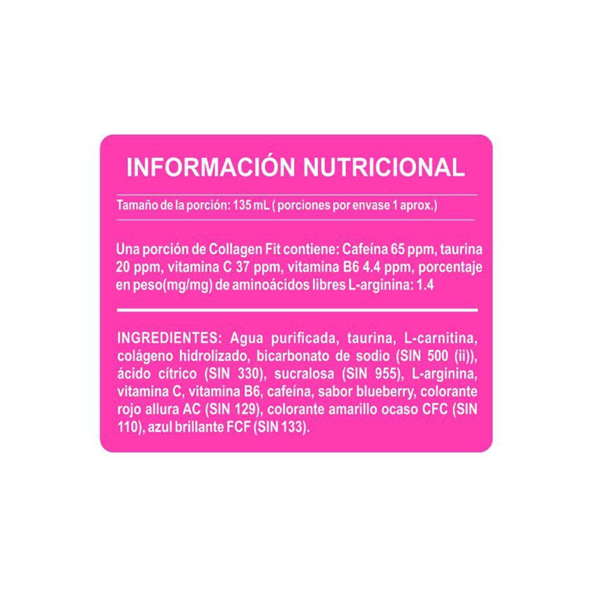 UNIVERSE NUTRITION - Quemador collagenfit 15 botellas + 01 banda de resistencia
