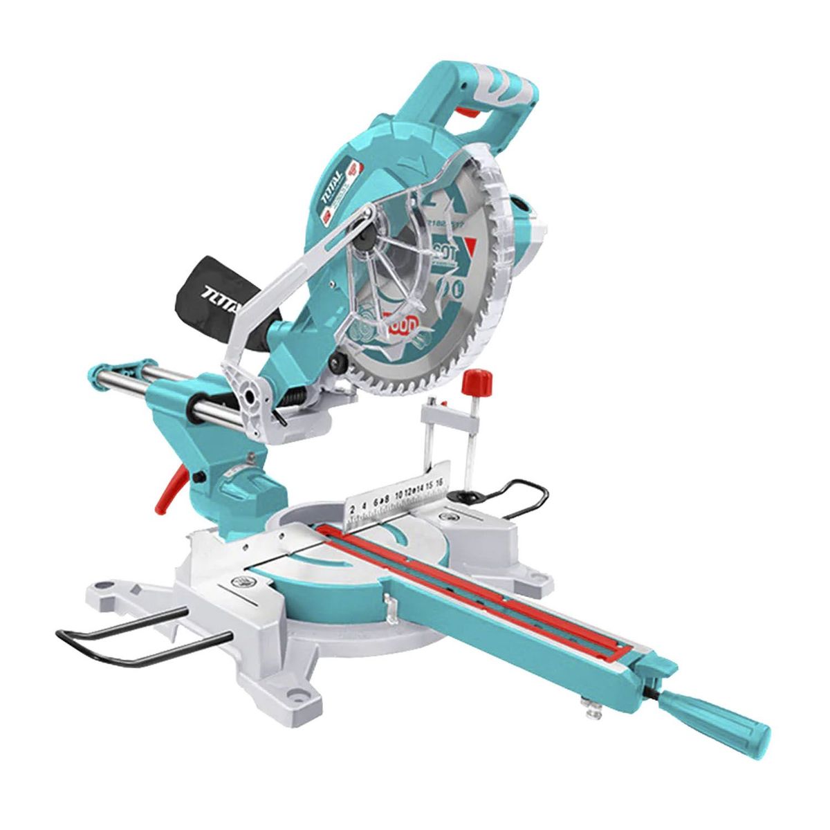 TOTAL TOOLS - Sierra Ingletadora Telescopica 1800W Total 10 pulg