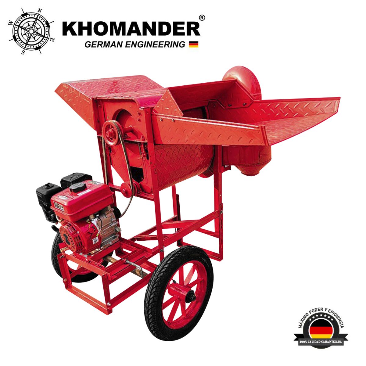 GERATHOR - TRILLADORA 400-500 KGHORA IMPORTADA - KHOMANDER