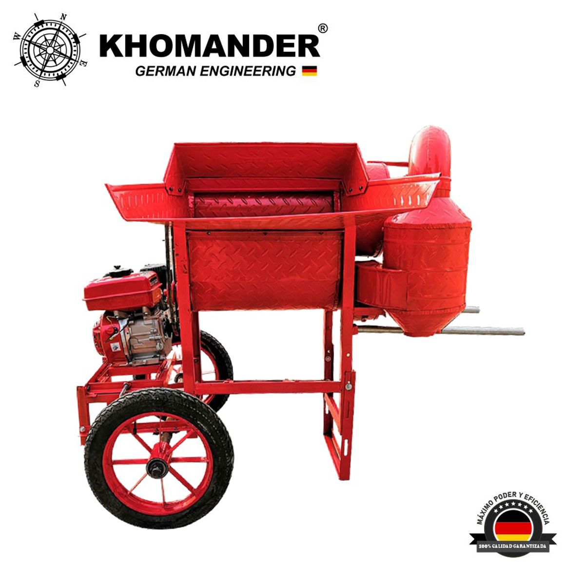 GERATHOR - TRILLADORA 400-500 KGHORA IMPORTADA - KHOMANDER