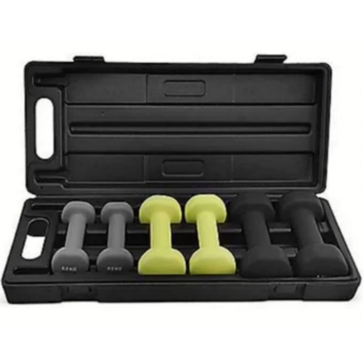 GENERICO - Set de Pesas Neopreno Mancuernas IMPORTADAS de 6kg