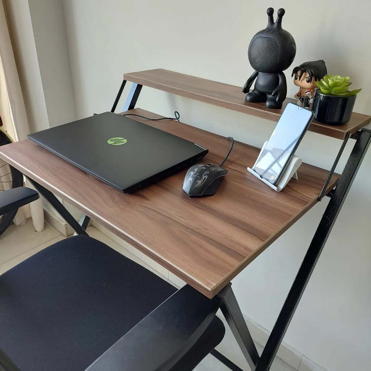 GENERICO - Escritorio plegable color terracota