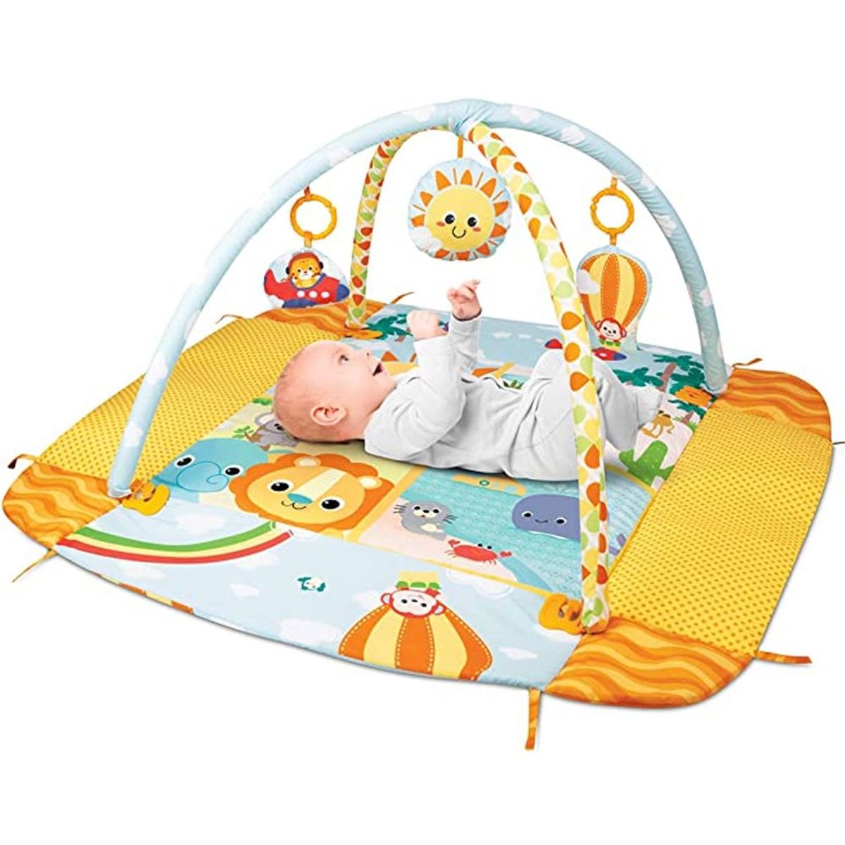 WINFUN - Gimnasio de Bebé Alfombra Travel Deluxe