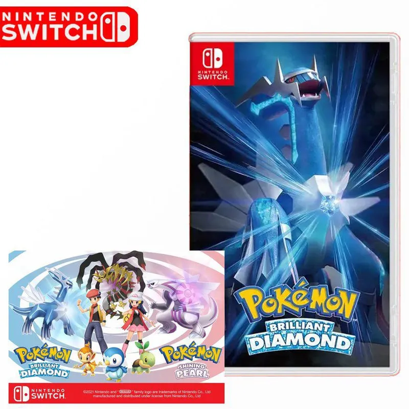 NINTENDO - Pokemon brilliant diamond nintendo switch  poster