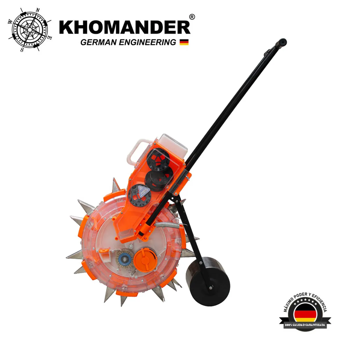 KHOMANDER - SEMBRADORA MANUAL DE GRANOS CON APLICADOR DE FERTILIZANTES - KHOMANDER