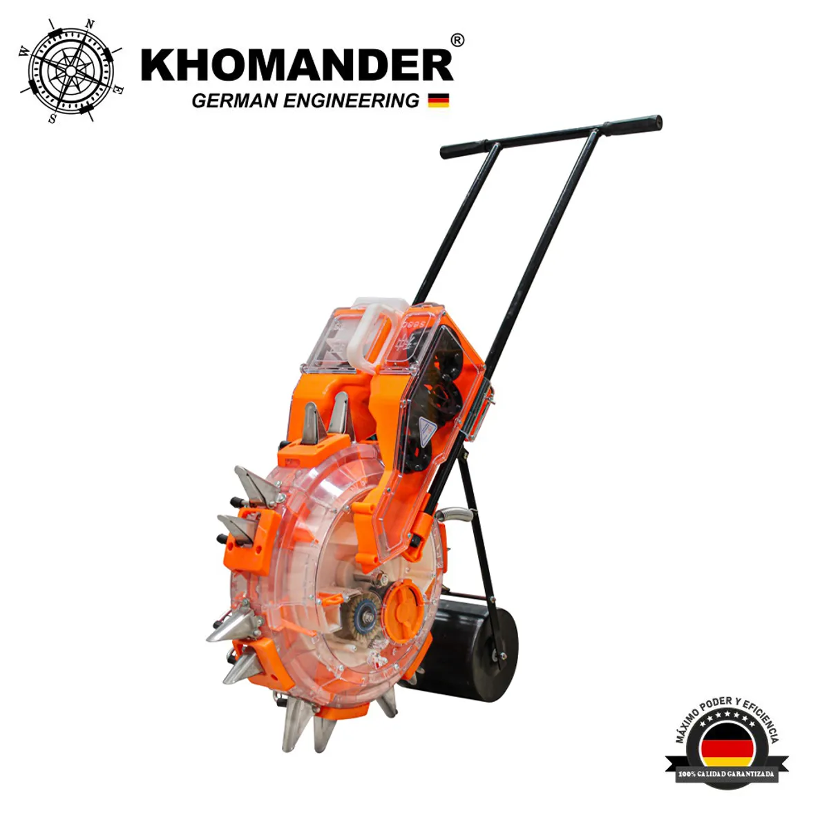 KHOMANDER - SEMBRADORA MANUAL DE GRANOS CON APLICADOR DE FERTILIZANTES - KHOMANDER