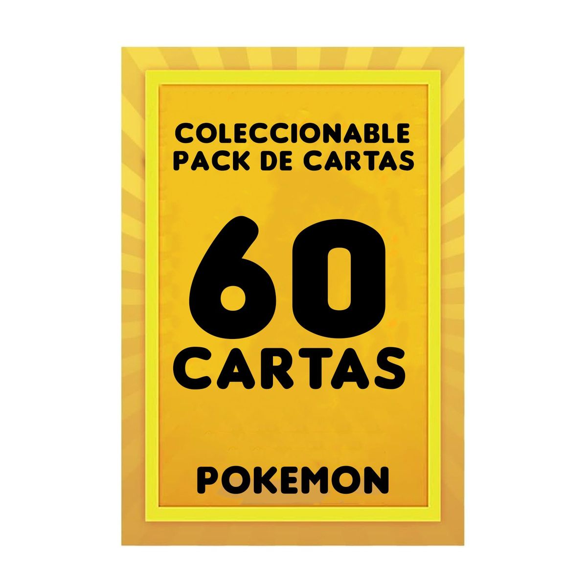 POKEMON - Lote 60 Cartas Al Azar Pokemon TCG