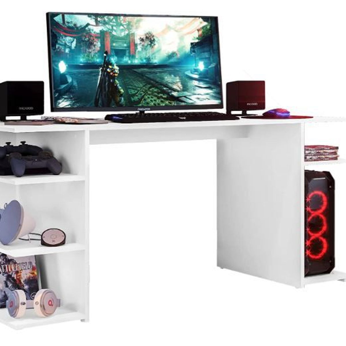 GENERICO - ESCRITORIO GAMER EN MELAMINA 18MM