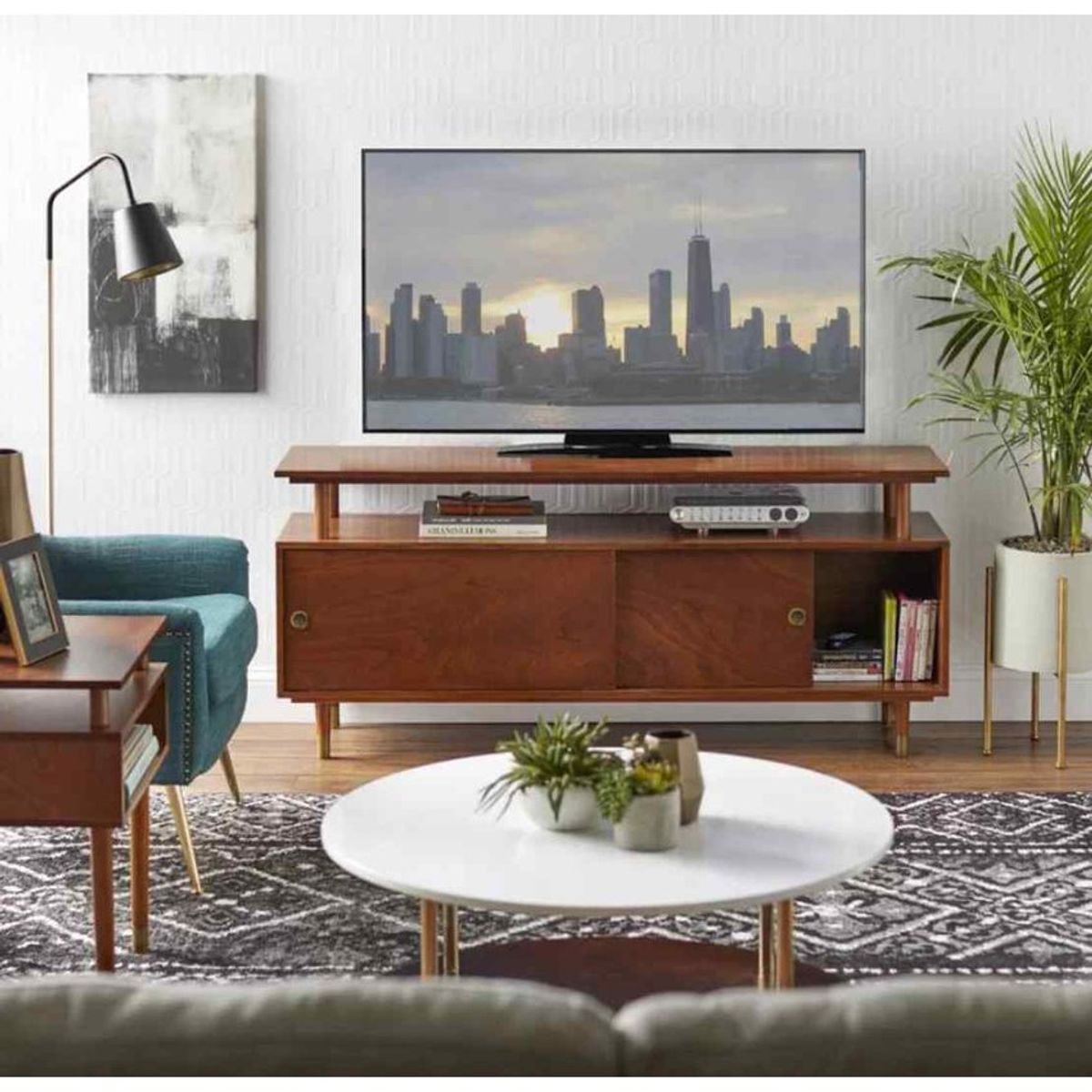 VENTITAS HOME - Mesa de Tv 75 Vintage Dannea Ventitas Perú Sapelli