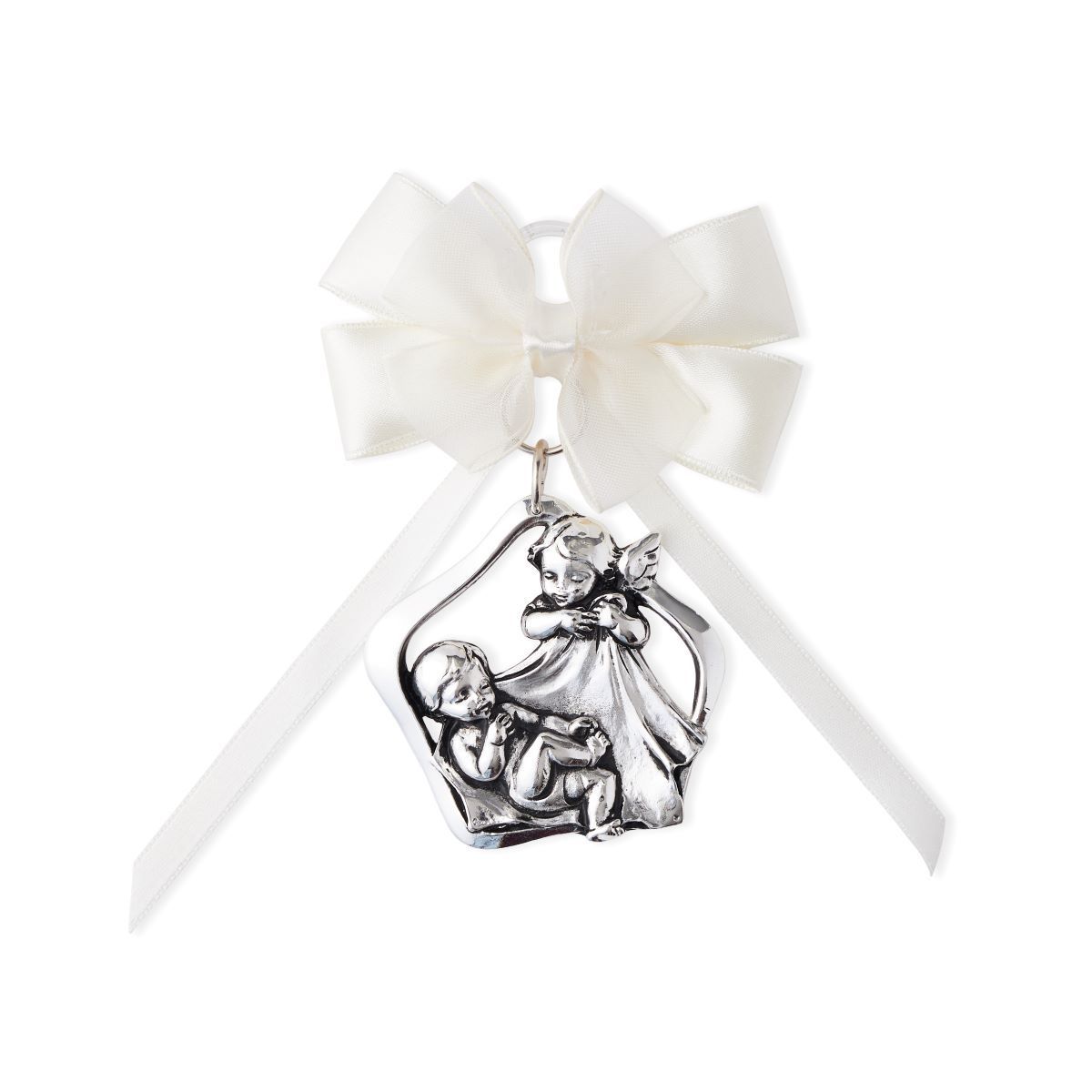 ARGENTARIA - Angel de la Guarda con Cinta Beige - Plaqué