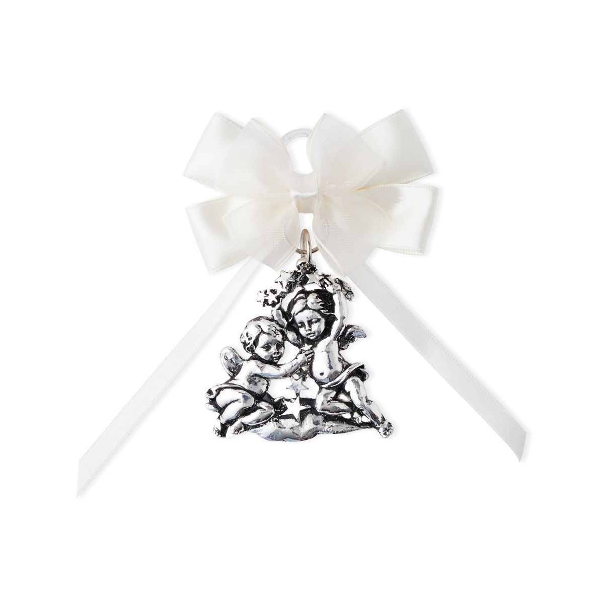 ARGENTARIA - Angel Estrella con Cinta Beige - Plaqué