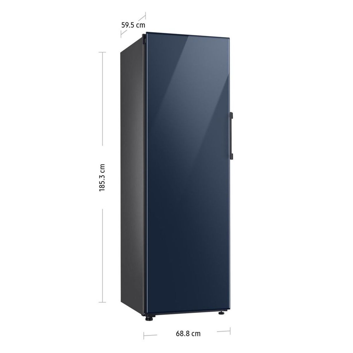 SAMSUNG - Refrigeradora SAMSUNG 1-Door-Flex Bespoke 315 Lts RZ32A744541 - Glam Navy