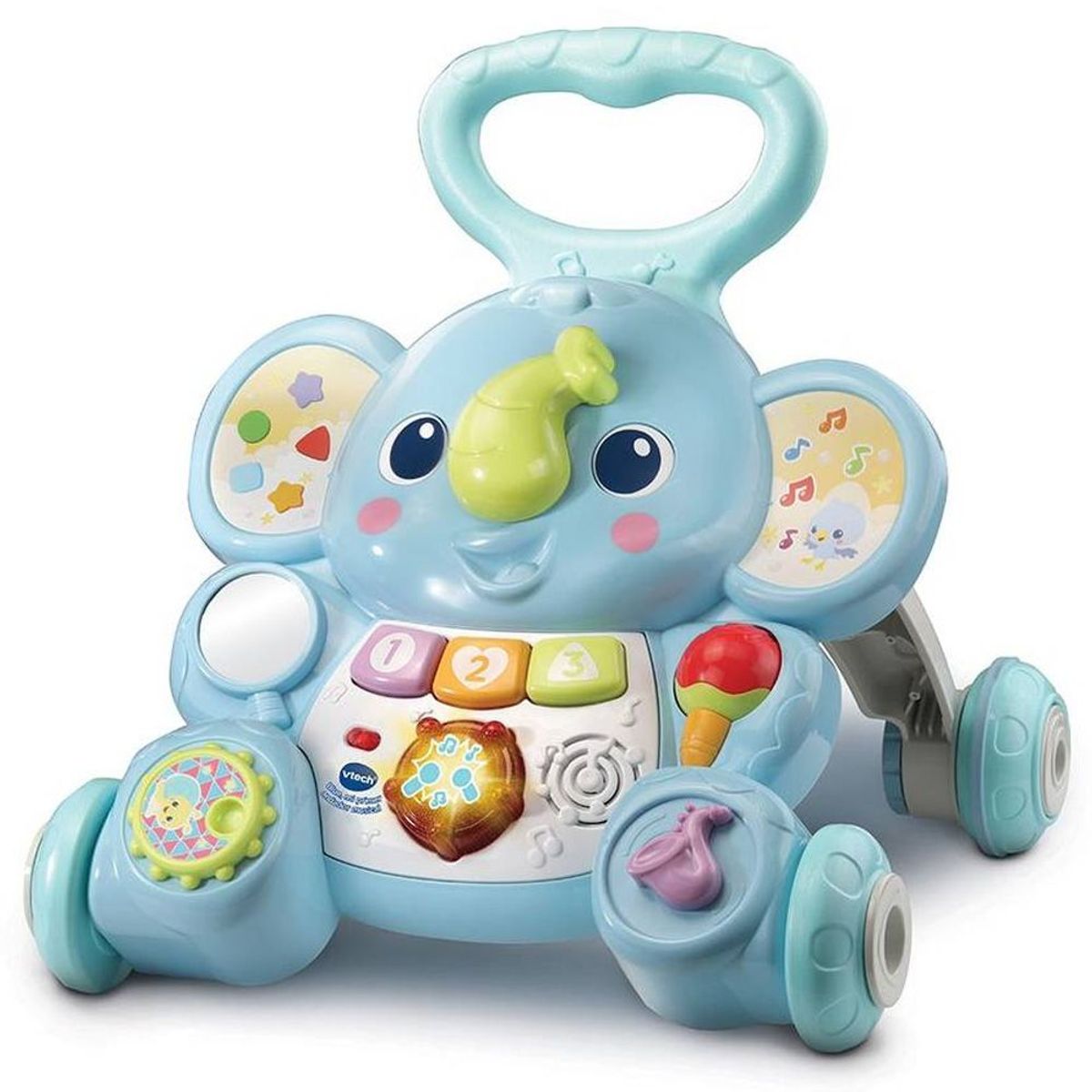 VTECH - Caminadora Bebé Musical Bluemi Elefante  Andador Musical
