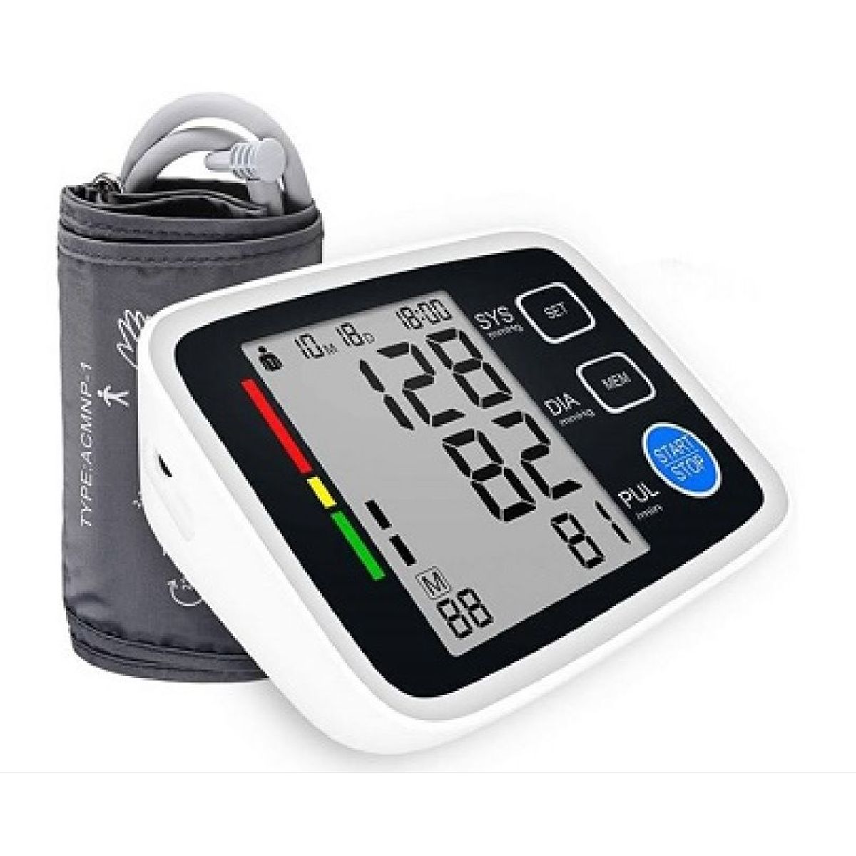 GENERICO - Tensiómetro digital de Brazo MARCA Alphagomed