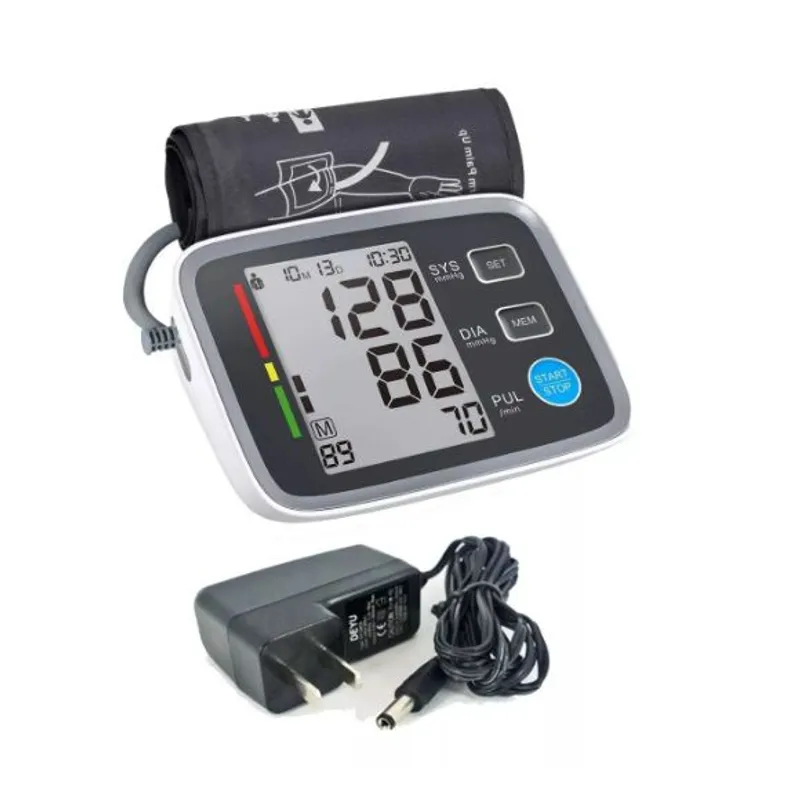 GENERICO - TENSIOMETRO DIGITAL DE BRAZO  ALPHAGOMED MAS ADAPTADOR DE CORRIENTE