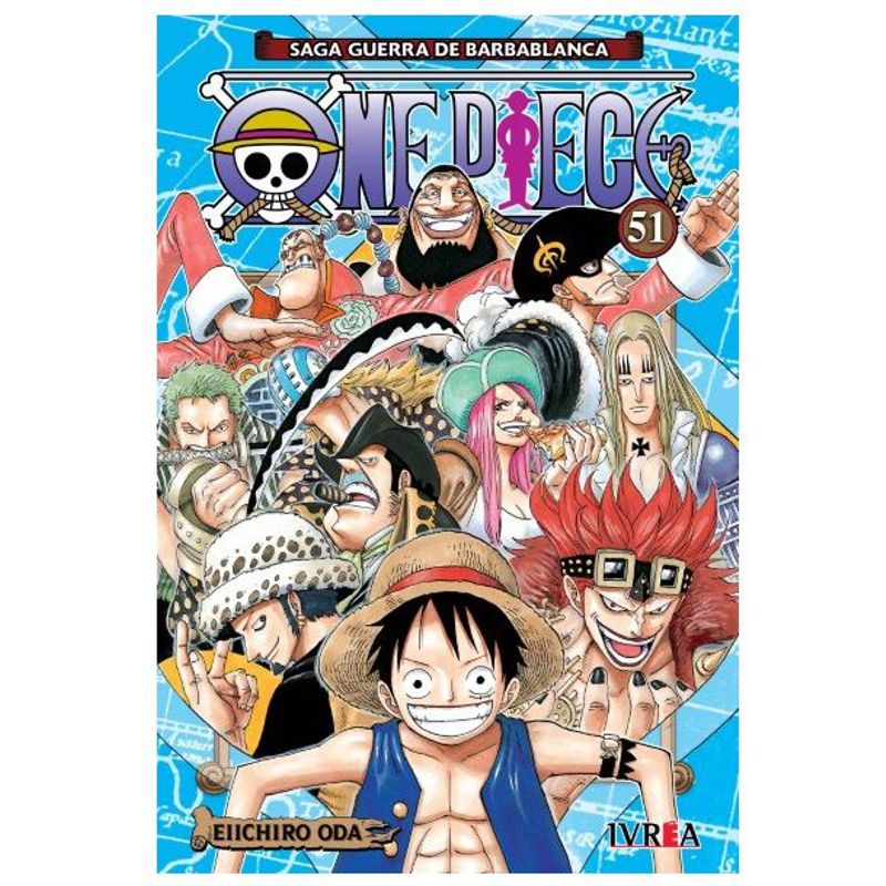 IVREA - Manga One Piece Tomo 51