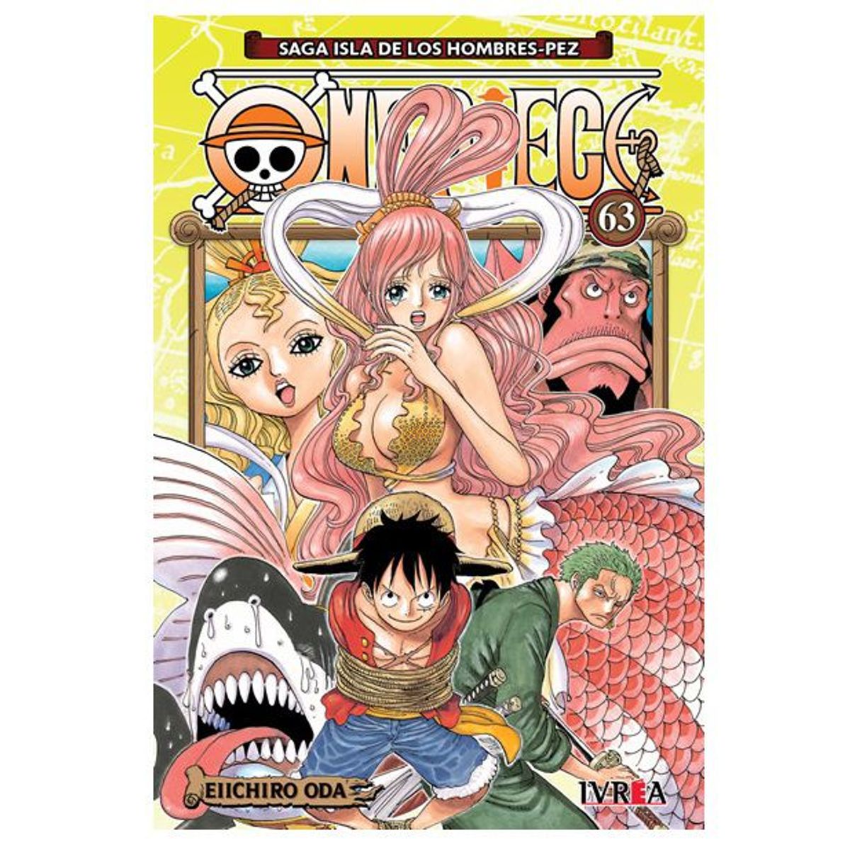IVREA - Manga One Piece Tomo 63