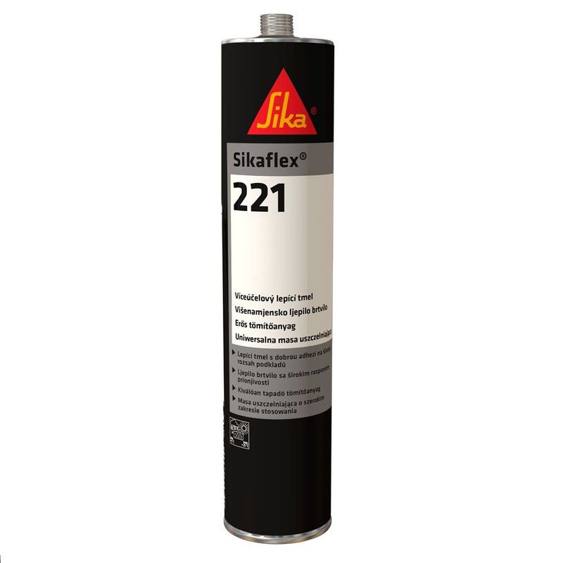 SIKA - Sellador y adhesivo de poliuretano Sikaflex 221 blanco x 300ml
