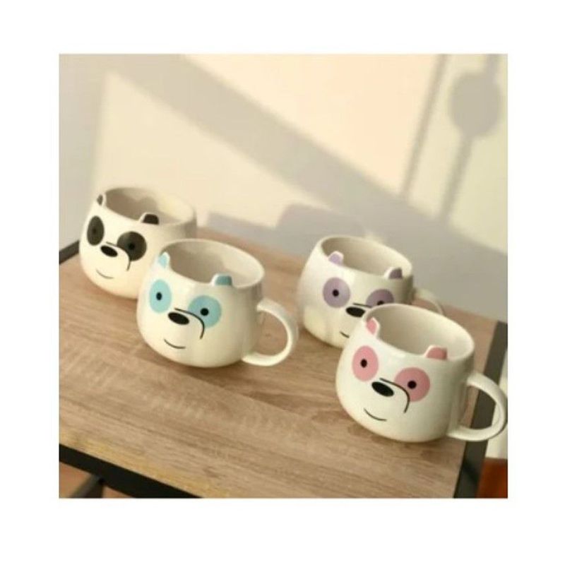 GENERICO - Taza de Ceramica OSOS ESCANDALOSOS MULTICOLOR