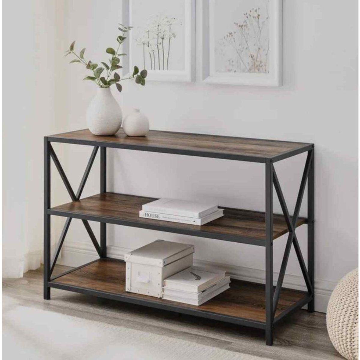 VENTITAS HOME - Estante industrial faxina ventitas perú gales y negro