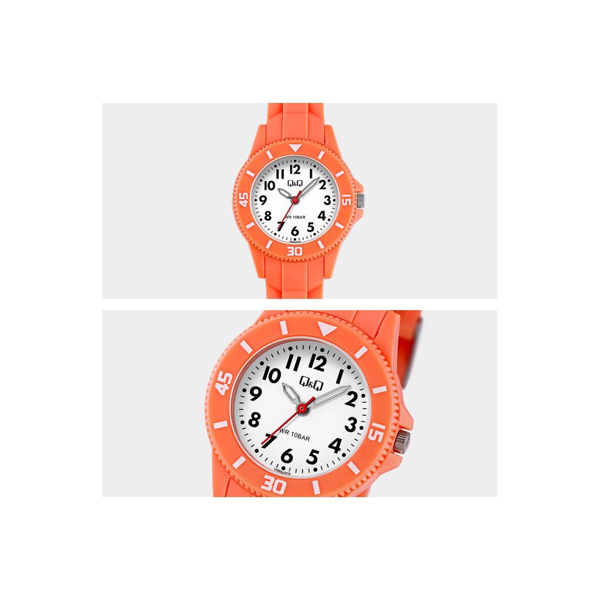 Q&Q - Reloj QQ para Mujer Acuático 10Bar Naranja