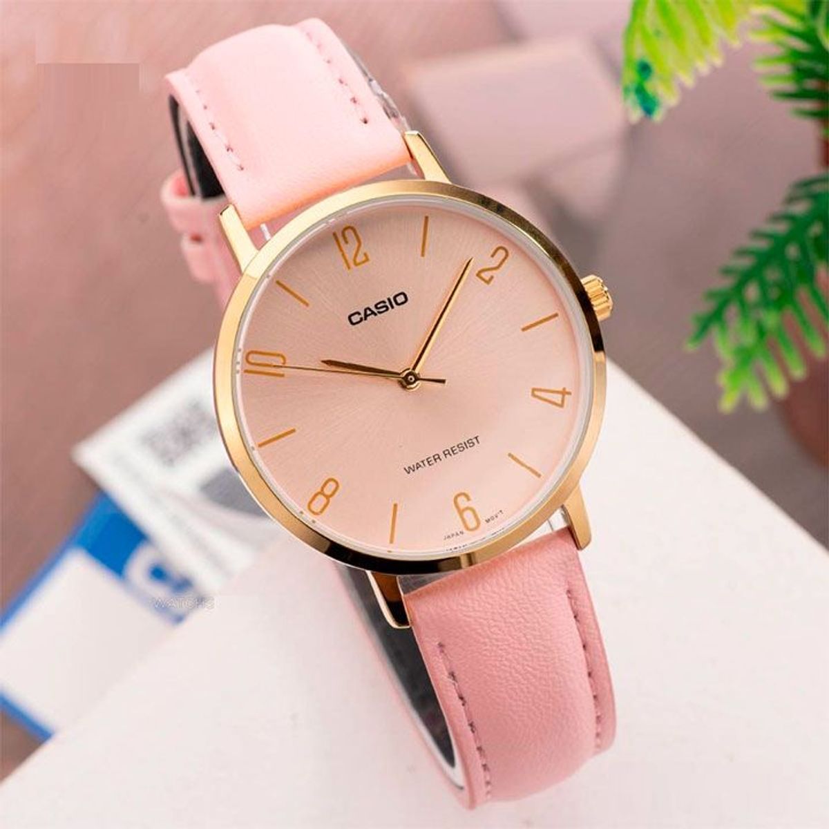CASIO - Reloj Casio LTP-VT01GL-4B Mujer - Rosado