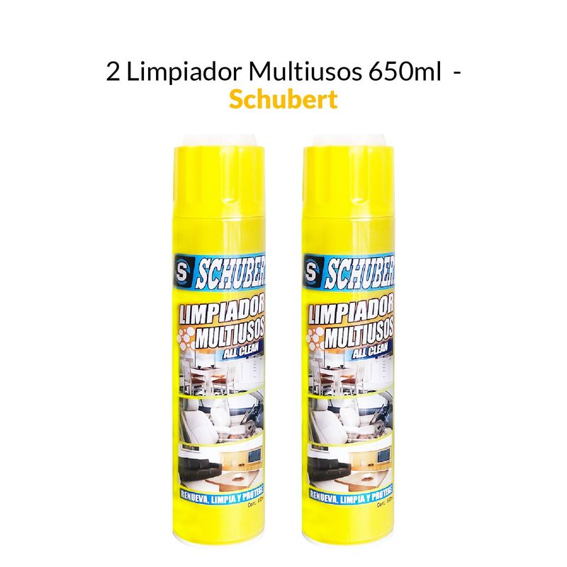 SCHUBERT - 2 Limpiadores Multiusos 650ml - Schubert