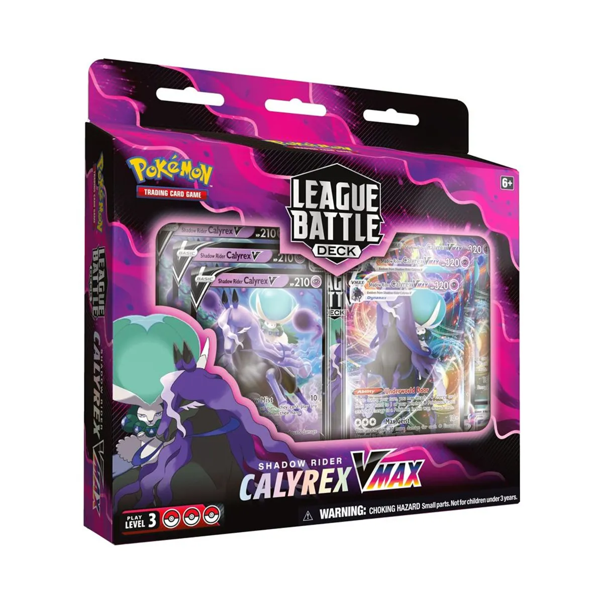 POKEMON - Pokemon TCG Shadow Rider Calyrex Vmax League Battle Deck