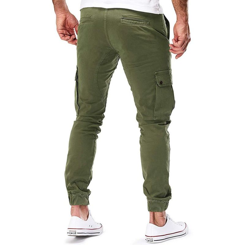 VATYERTY - Pantalón militar para hombre - Verde