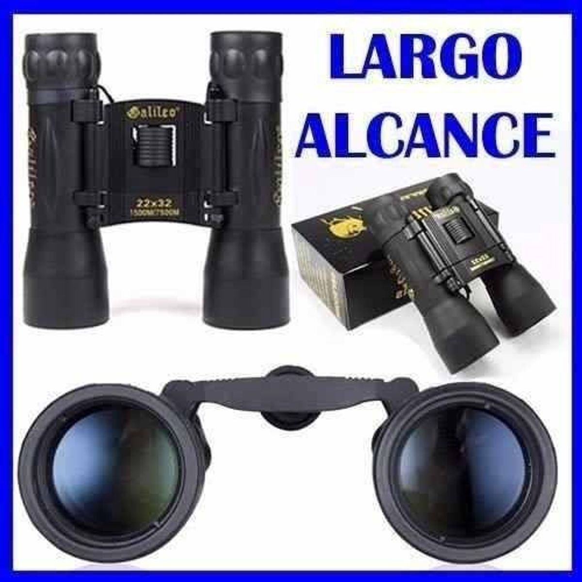 GALILEO - Binocular Galileo 22x32 alcance 7500 metros