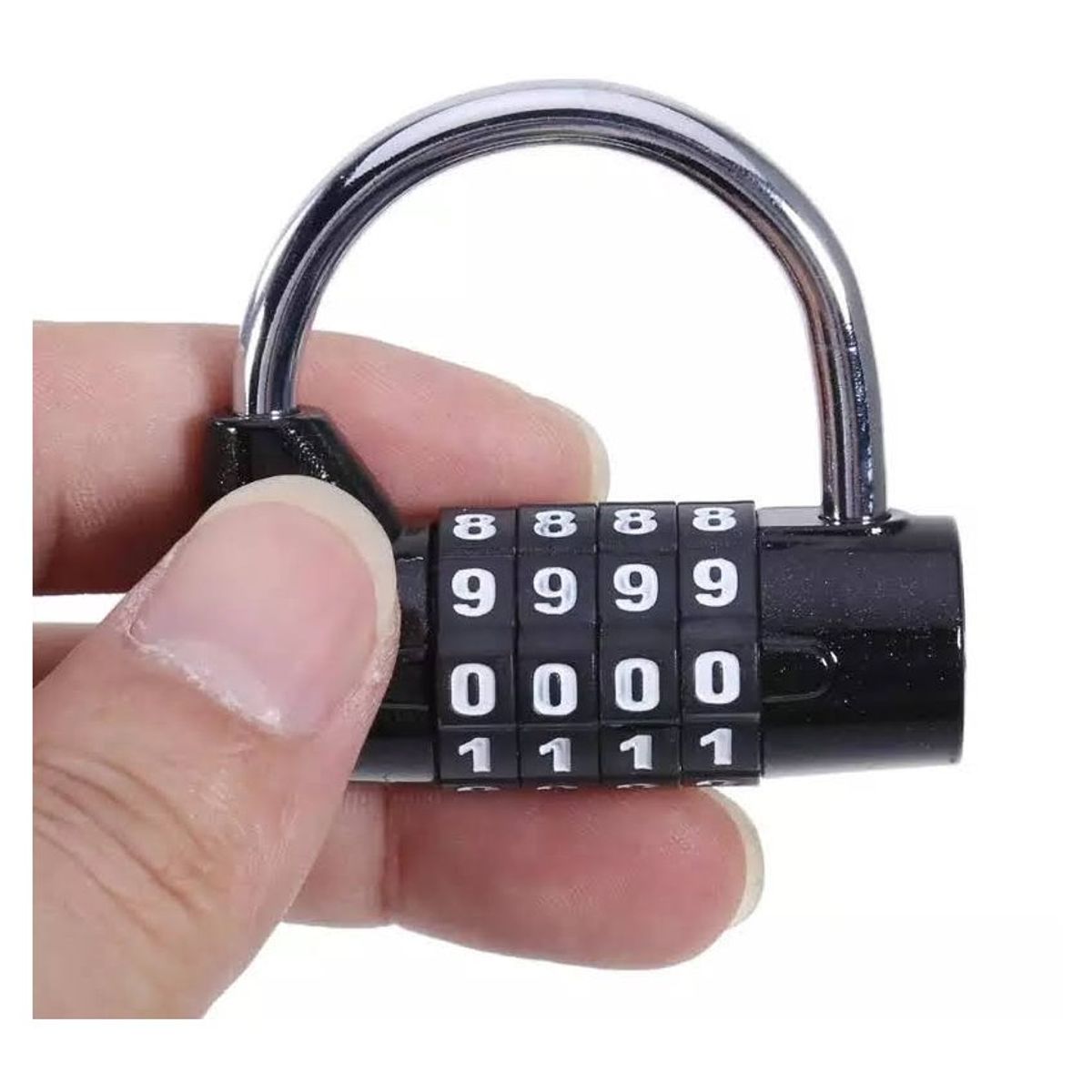 GENERICO - Candado con clave de combinación de 4 dígitos