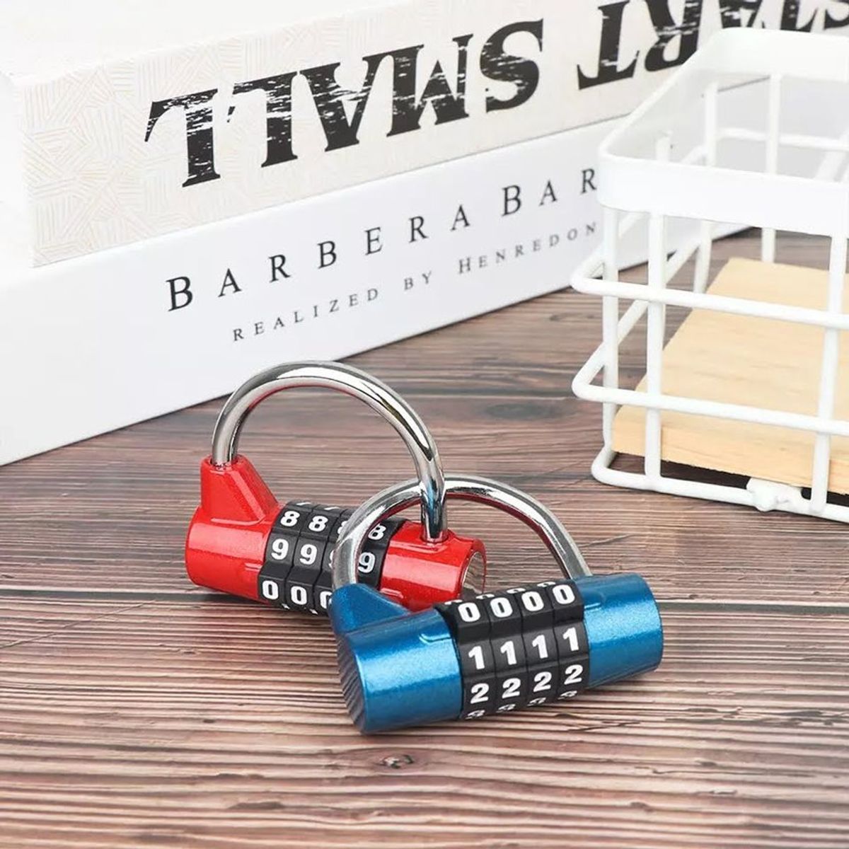 GENERICO - Candado con clave de combinación de 4 dígitos