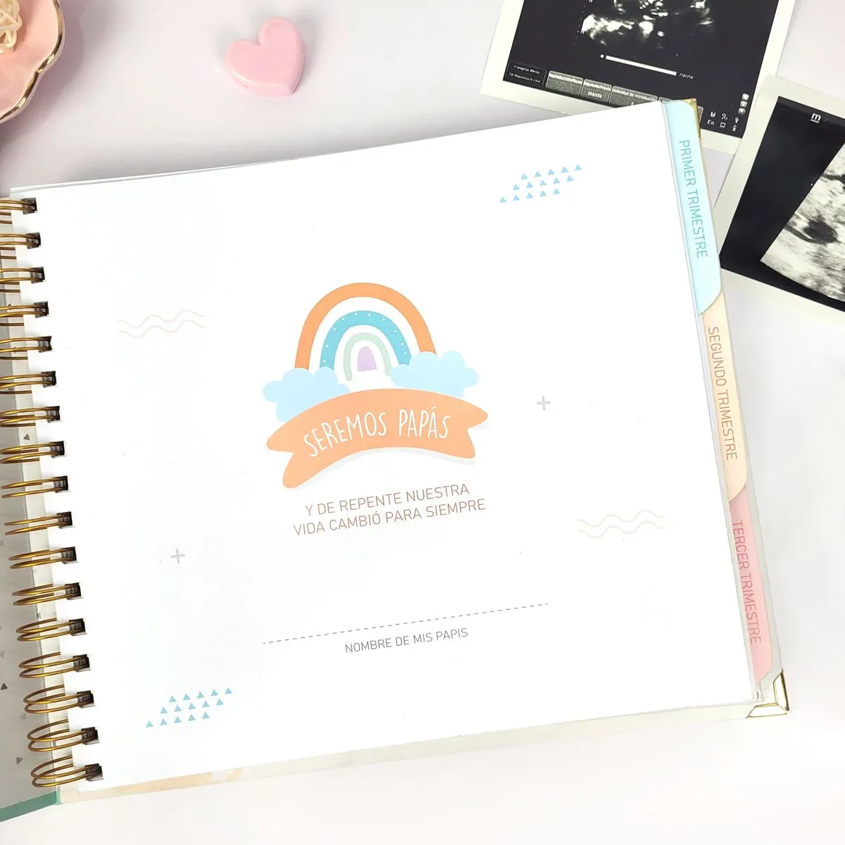 GENERICO - Álbum de Embarazo Feliz Impresión